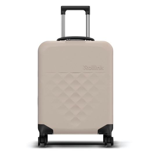 Rollink Flex Extra Small 360 Spinner Suitcases Warm Grey
